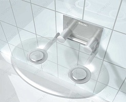 Ravak  Унивеpсальное сиденье для душевых уголков Ravak OVO-P CLEAR – фотография-1